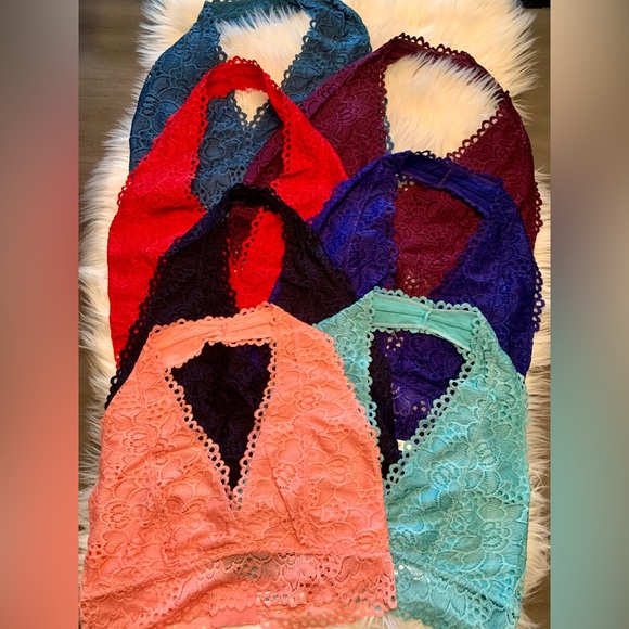 Halter Bralette- Ruby - Picture 1 of 1